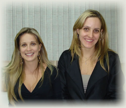 Gabriela Infante e Aline Gut